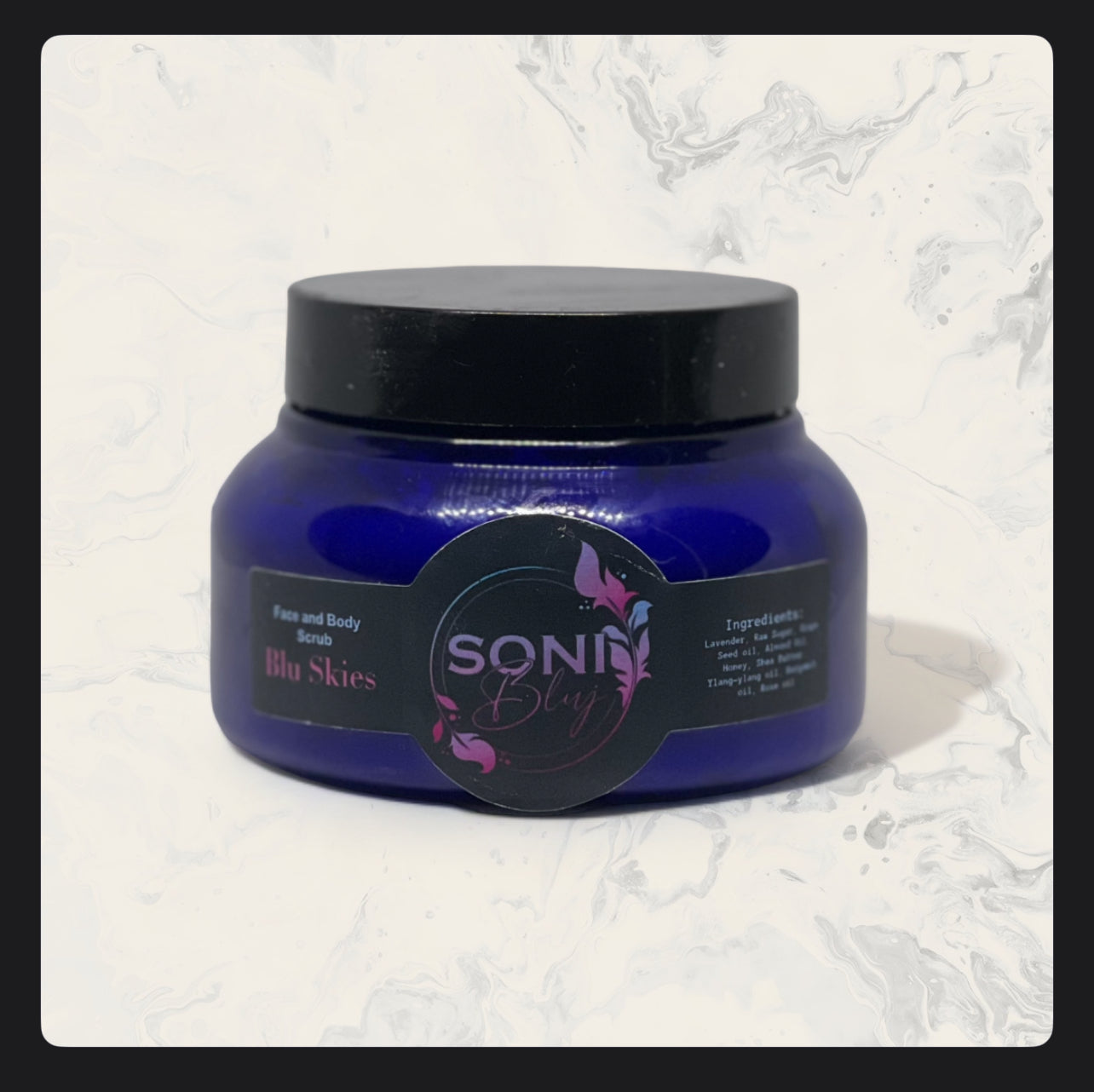 Sonibluj Natural Face and Body Scrub: Unveil Radiant, Soft Skin